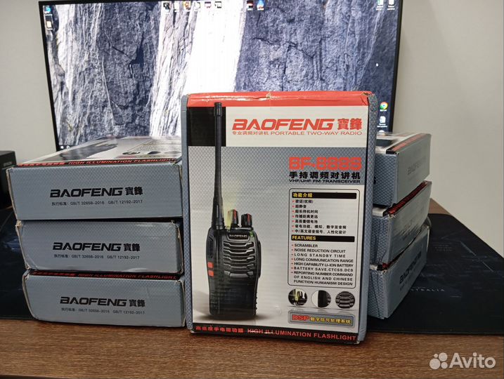 Комплект раций baofeng bf-888s bf 888s (2 шт.)