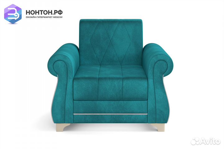 Кресло Порто зеленое