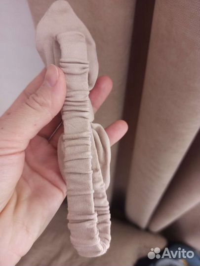 Новая трикотажная повязка для новорожденной