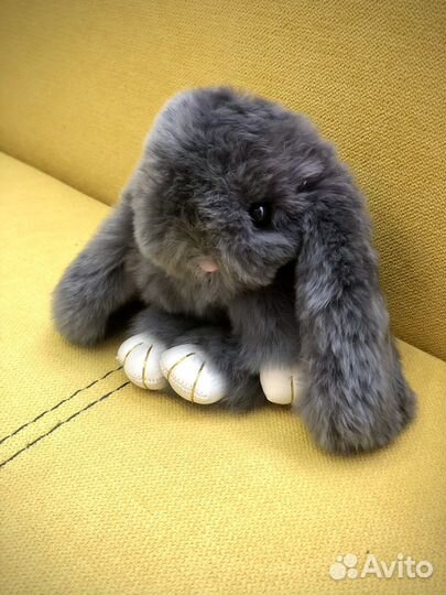 Кролик зайка брелок игрушка новый
