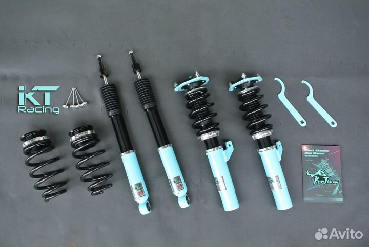 Новые койловеры KT Racing для Volkswagen Scirocco