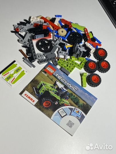 Lego technic 42102 трактор