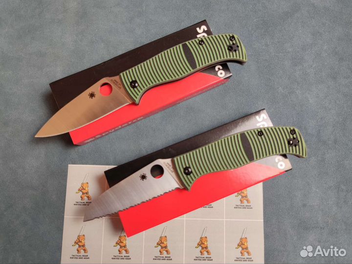 Складной нож Spyderco SC217GS Caribbean