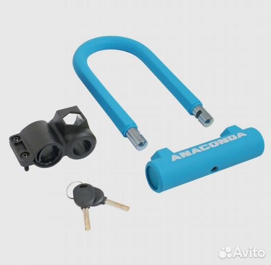Велосипедный замок с чехлом новый