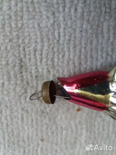 Редкая ёлочная игрушка СССР 