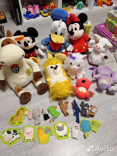 Огромный пакет игрушек для девочки