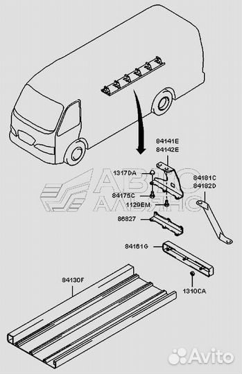 Полка Hyundai County
