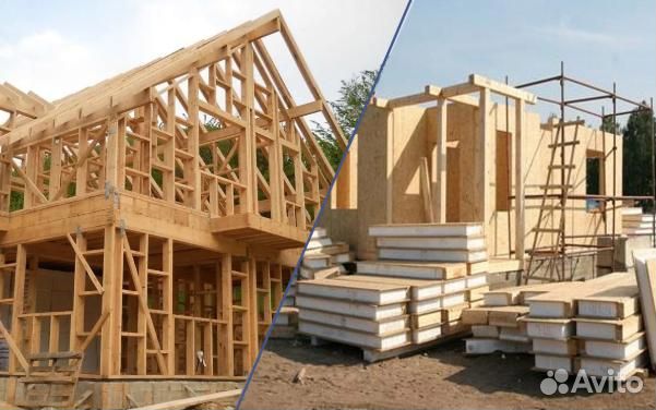 Проектирование домов. сип, каркас в Москве | Услуги | Авито