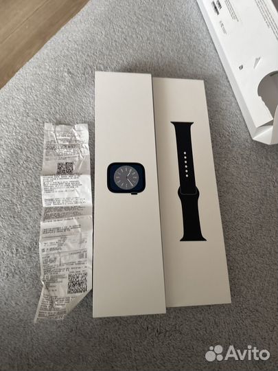 Часы apple watch 8 45 mm бу оригинал