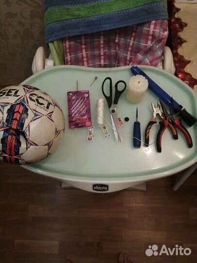 Ремонт футбольных, футзальных и волейбольных мячей