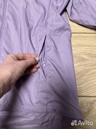 Ветровка uniqlo pocketable фиолетовая