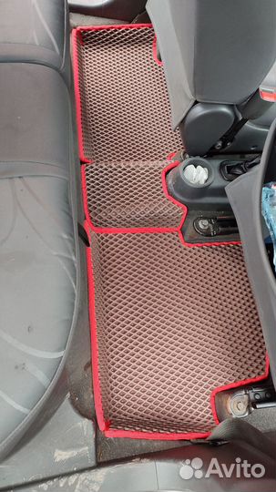 EVA коврики 3D на Chevrolet Spark с бортами