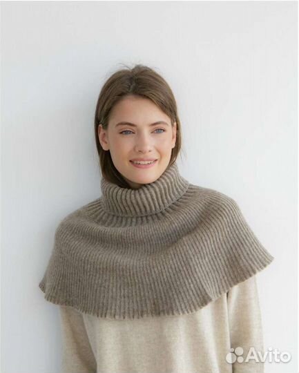 Манишка из шерсти