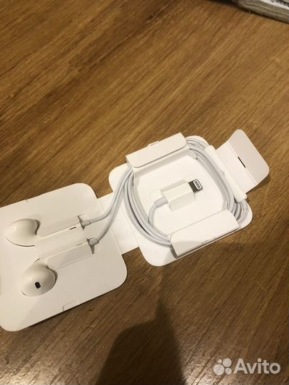 Наушники apple earpods lightning оригинал