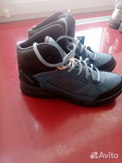 Треккинговые ботинки decathlon женские р 35-36