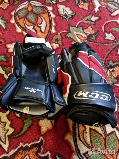 Краги хоккейные CCM vector размер 15