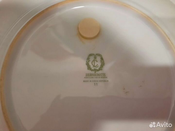 Тарелка настенная Чехия