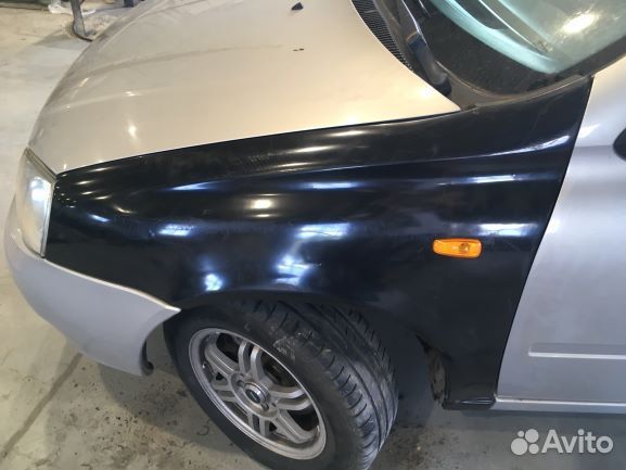 Крыло Калина пластик новое