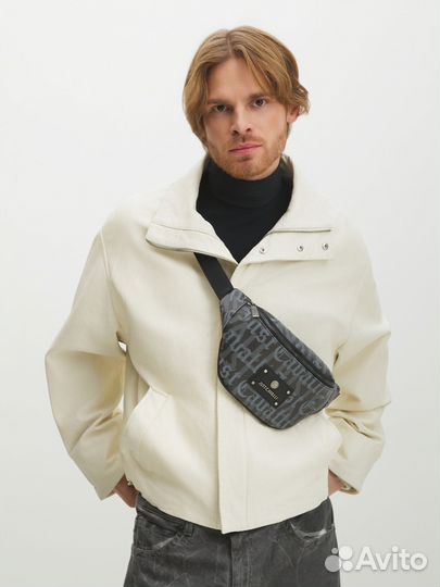 Сумка мужская на пояс just cavalli