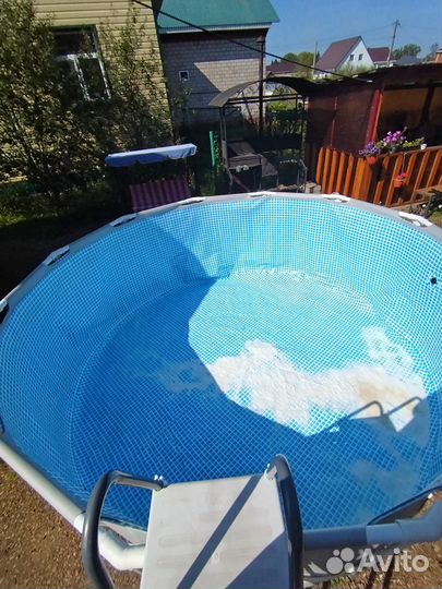 Каркасный бассейн 366 на 122 интекс