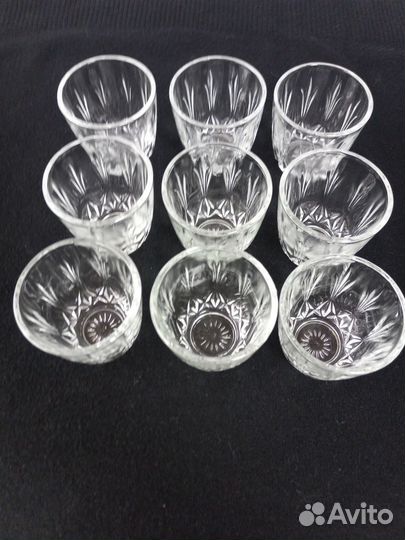 Хрустальные стаканчики 100мл