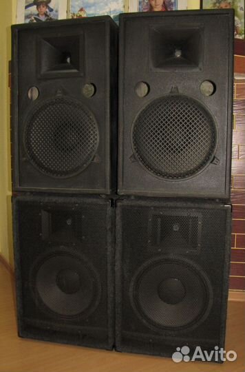 Колонки AT-FA 2000W 4ш Акустика Pro-112 Stereo 8Ом