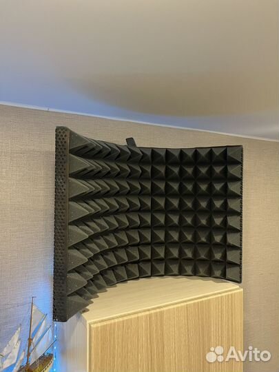 Акустический экран для микрофона