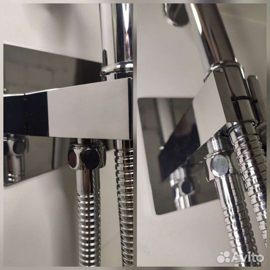 Гигиенический душ (смеситель) хромированный