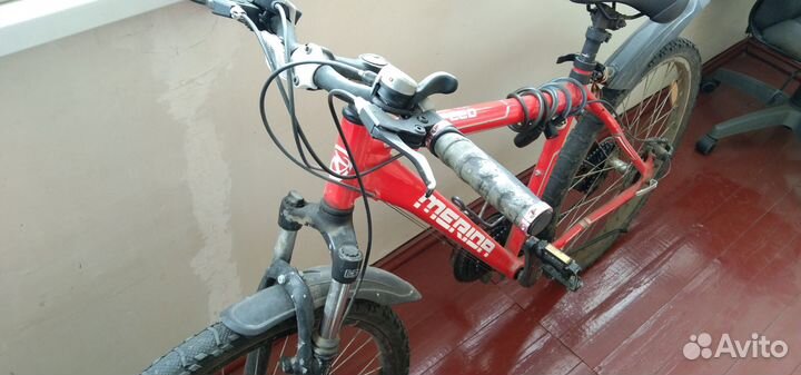 Продам горный велосипед merida M90D ALU