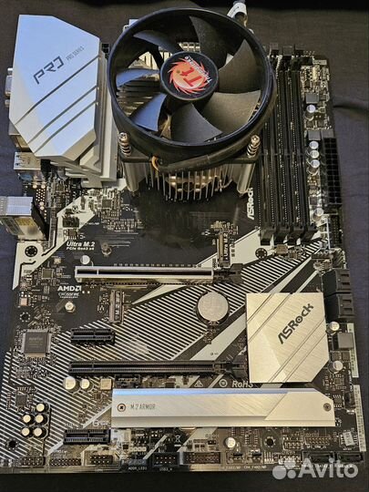 Материнская плата, процессор asrock b460 pro4, i5