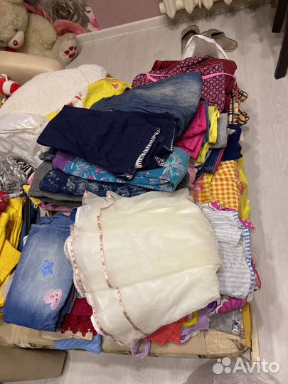 Детские вещи пакетом на девочку от 4-7лет