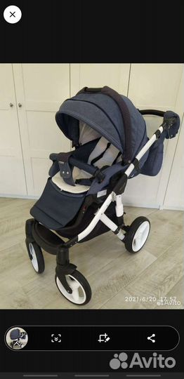 Коляска 2 в 1 adamex