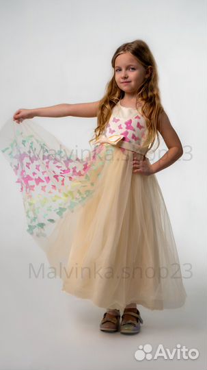 Новое летне платье для девочки 116,122-128