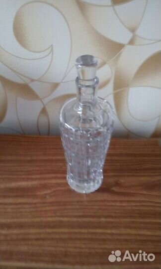 Графин - штоф хрустальный для напитков