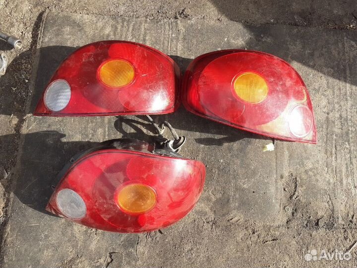 Задние фонари на Daewoo Matiz