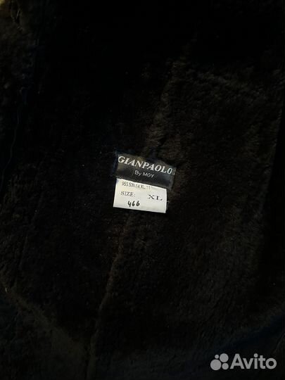 Дубленка натуральная мех чернобурка