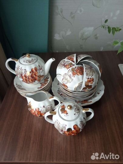 Чайный сервиз. Лфз. Новый. 