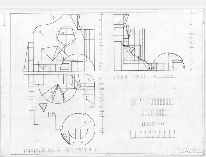Репетитор по черчению, академическому рисунку