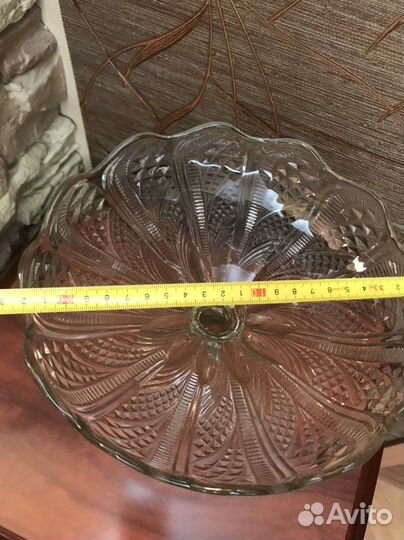 Ваза для фруктов на ножке, СССР