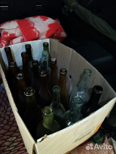 Старинная бутылка -46 штук