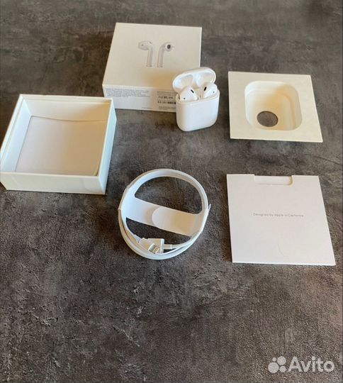 Беспроводные наушники apple airpods 2