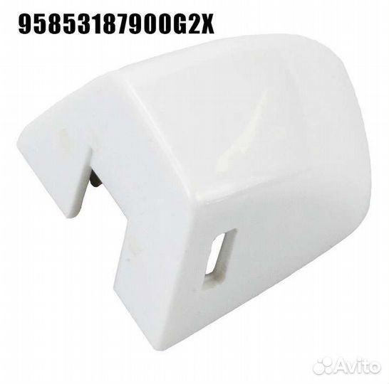 Накладка ручки Porsche Cayenne новая белый черный