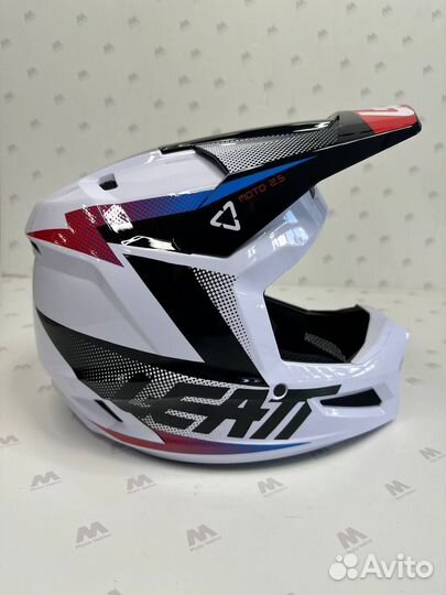 Шлем кроссовый Leatt 2.5 V24 Blk-Wht