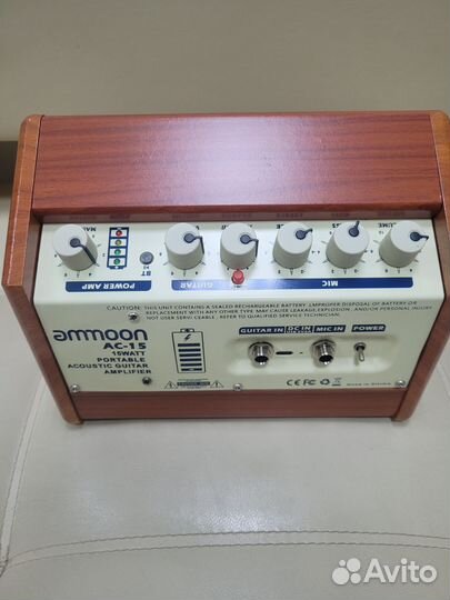 Портативный комбоусилитель Amoon AC 15