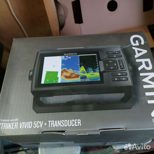 Дисплей эхолота Garmin striker vivid 5cv
