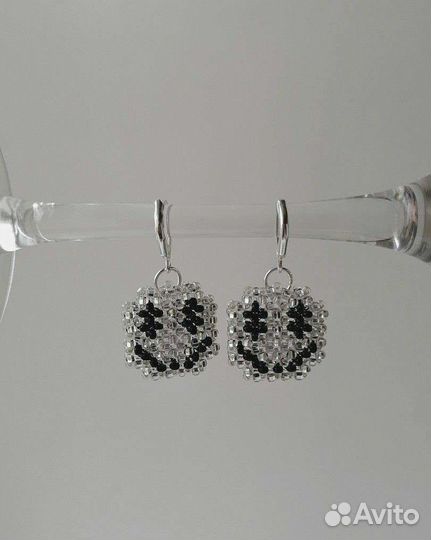 Серьги из бисера