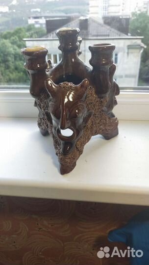 Подсвечник керамика