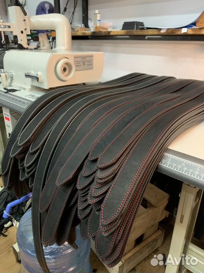 Полосы для ремней из натуральной кожи