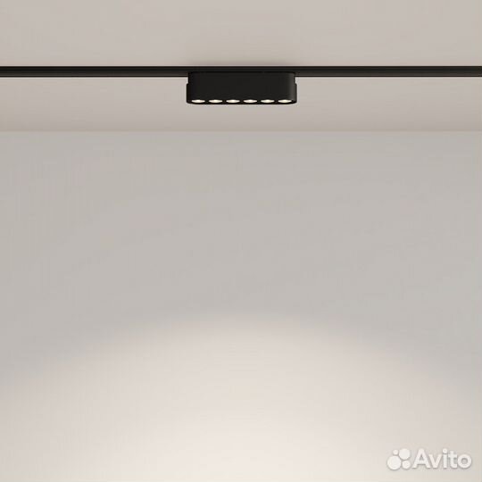 Трековый светодиодный светильник Maytoni Technical Radity Points TR082-1-6W4K-M-B