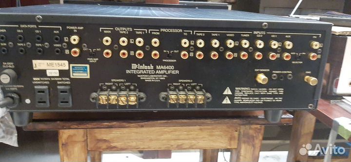 Усилитель mcintosh ma 6400